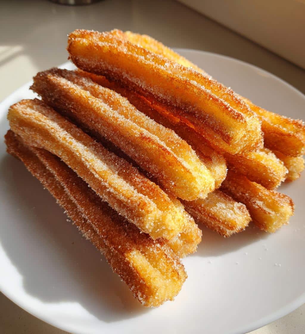 Homemade 3-Ingredient Air Fryer Churros