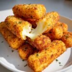 Homemade Air Fryer Mozzarella Sticks