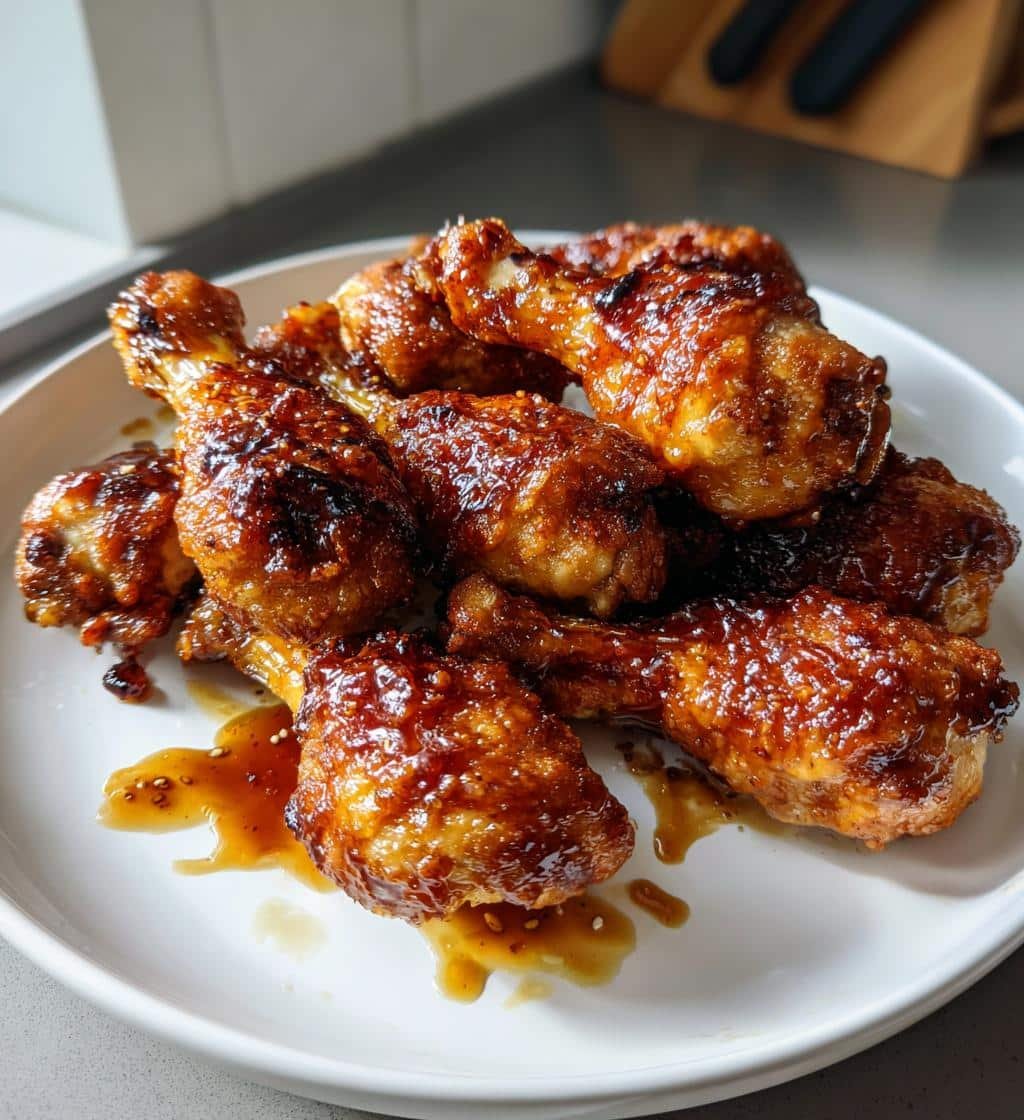 Honey Soy Glaze Air Fryer Drumsticks - detail 1