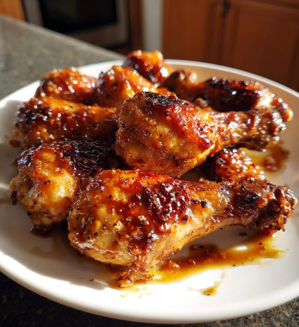 Honey Soy Glaze Air Fryer Drumsticks