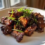 Korean BBQ beef bites (air fryer)