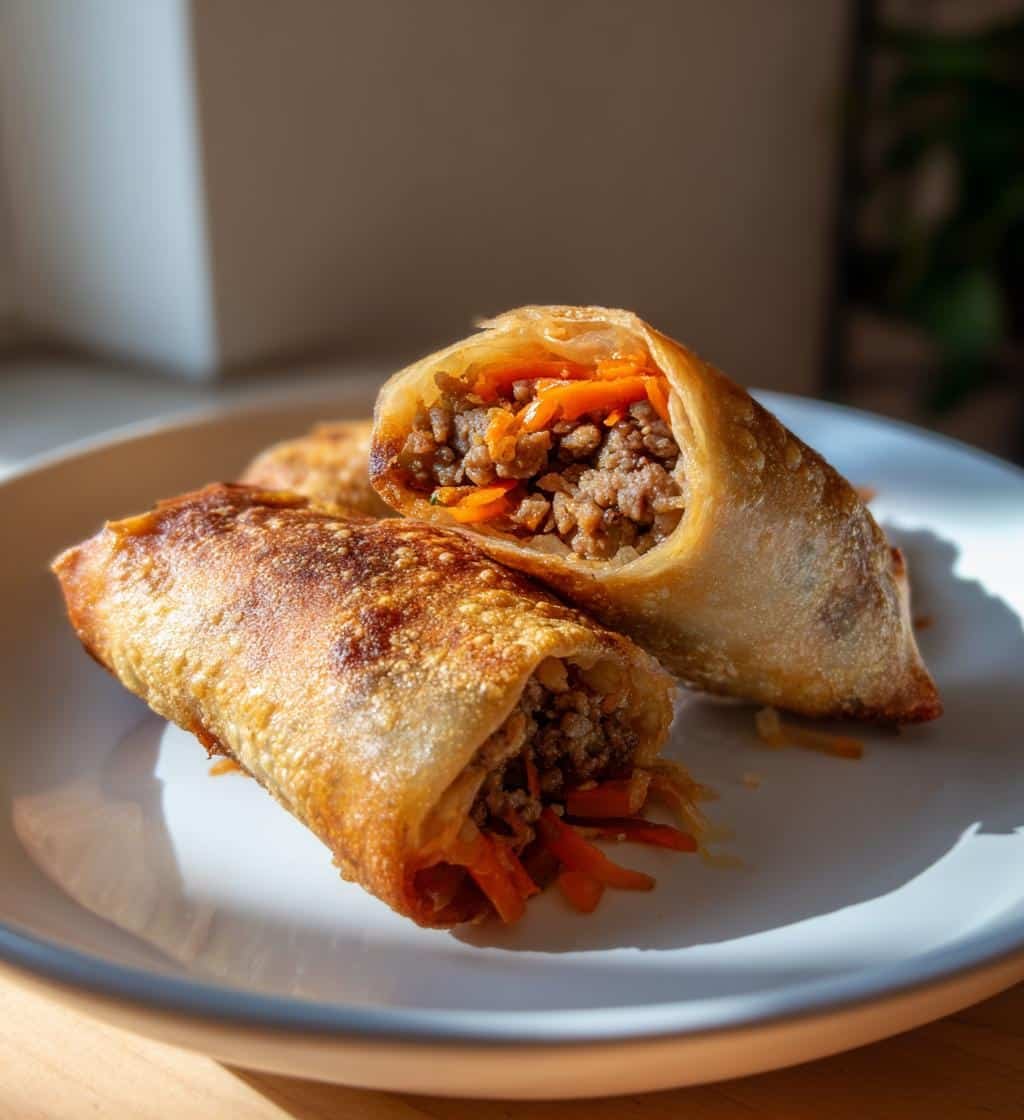 Crispy 30-Minute Korean Beef Bulgogi Air Fryer Egg Rolls 4 Korean Beef Bulgogi Air Fryer Egg Rolls - detail 1