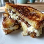 Nutella Swirl Ricotta Dessert Air Fryer Toast