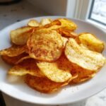 Old Bay air fryer potato chips