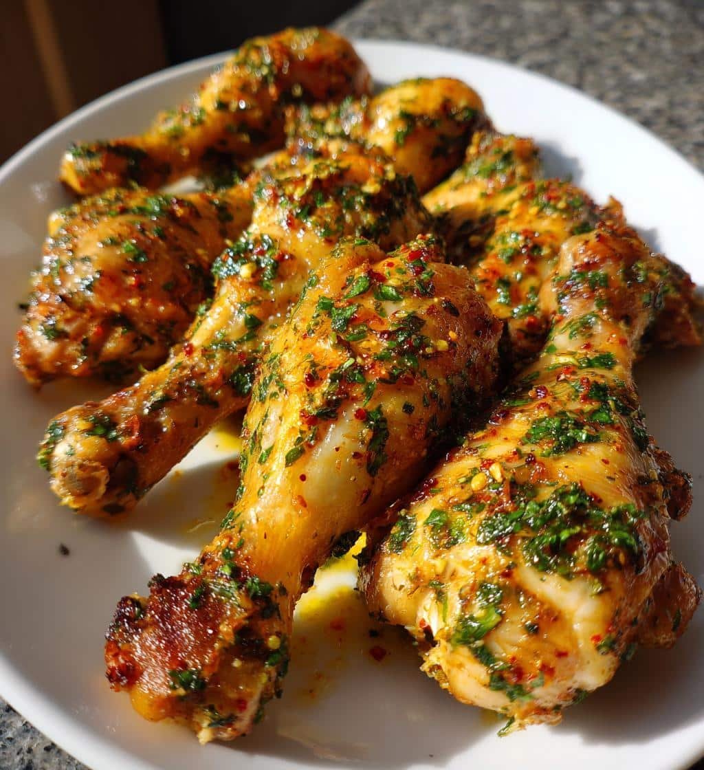 Parsley Garlic Air Fryer Drumsticks - detail 1