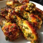 Parsley Garlic Air Fryer Drumsticks