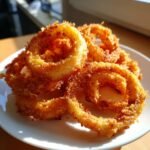 Quick Air Fryer Onion Rings Crispy