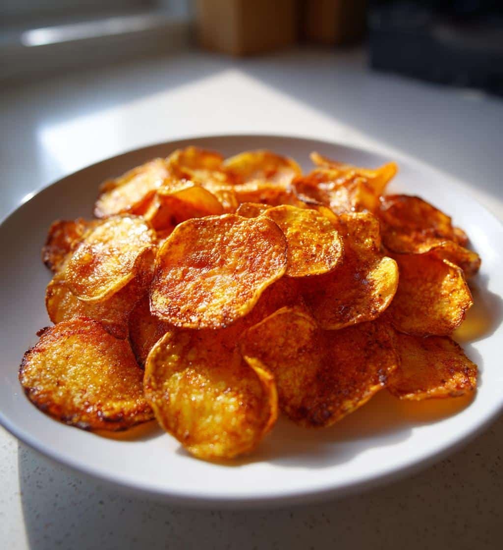 Quick Air fryer BBQ potato chips - detail 1