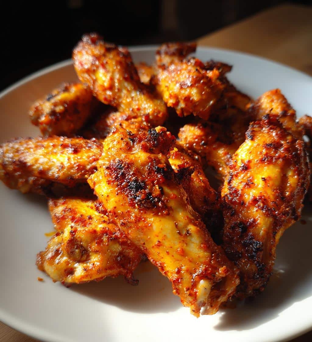 Quick Cajun Spiced Air Fryer Wings
