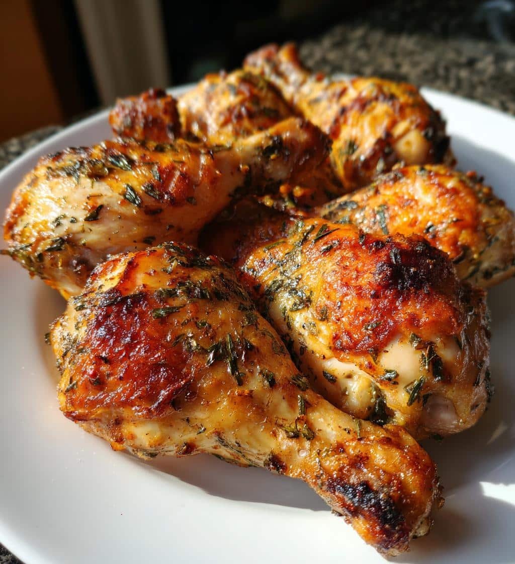 5-Star Sage Butter Air Fryer Drumsticks – Crispy Perfection 4 Sage Butter Air Fryer Drumsticks - detail 1
