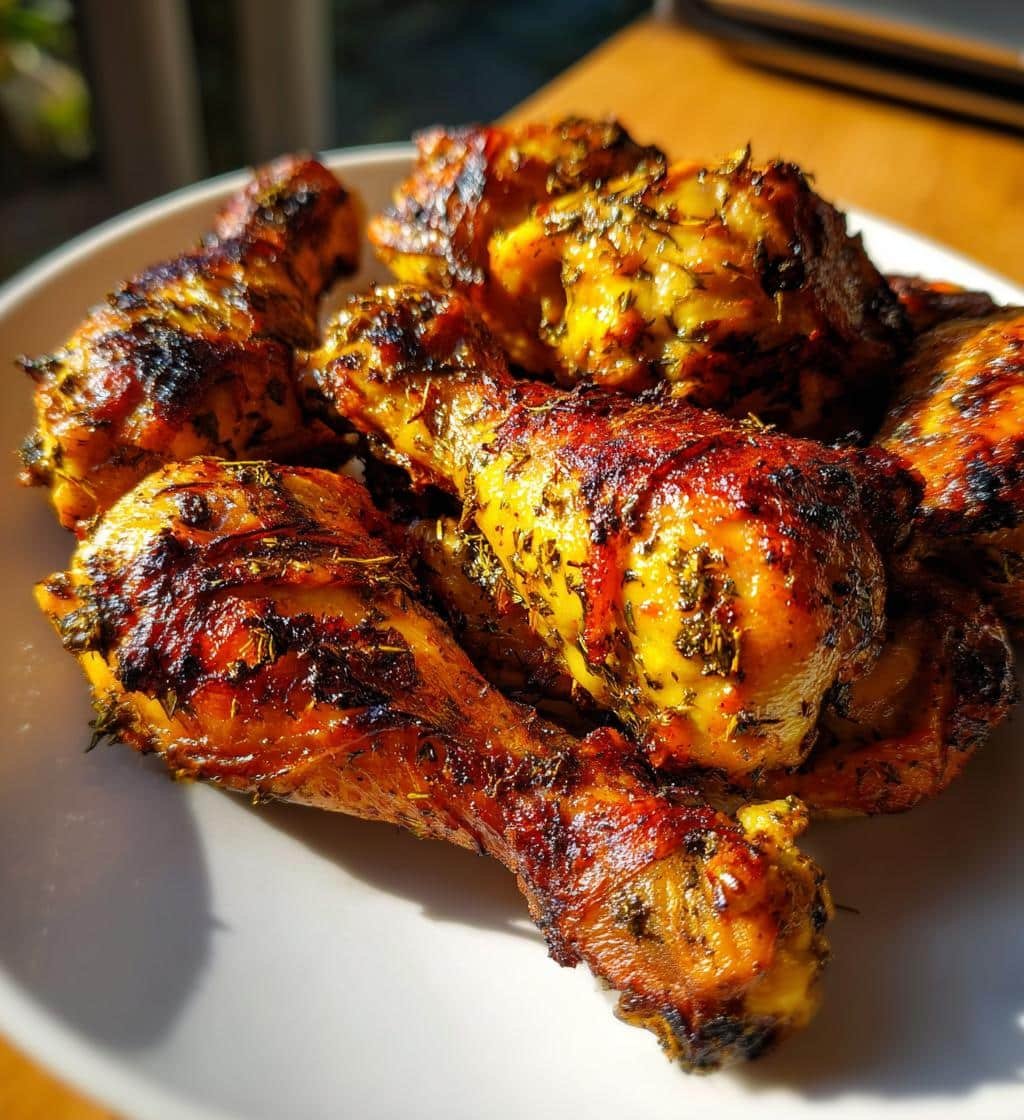 Sage Butter Air Fryer Drumsticks
