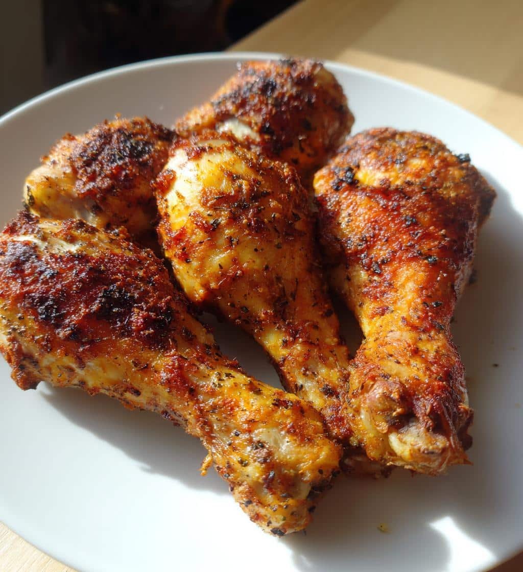 Simple Salt Pepper Air Fryer Drumsticks